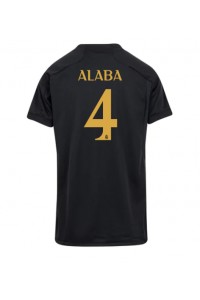 Real Madrid David Alaba #4 Jalkapallovaatteet Naisten Kolmaspaita 2023-24 Lyhythihainen